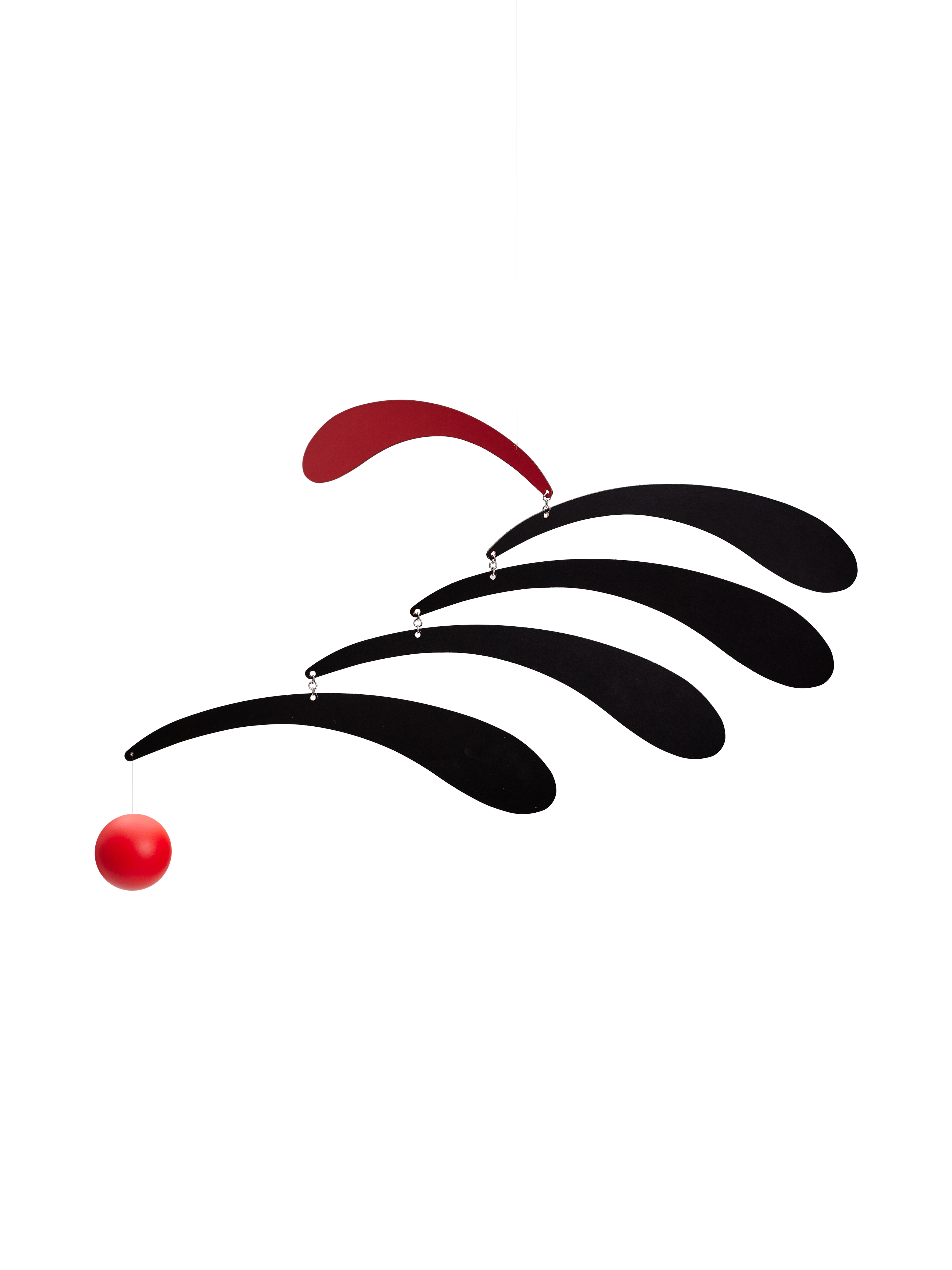 Flowing Rhythm | Red & Black.