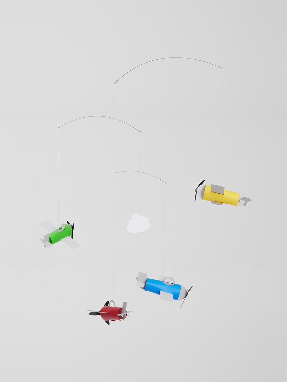 Airplanes.
