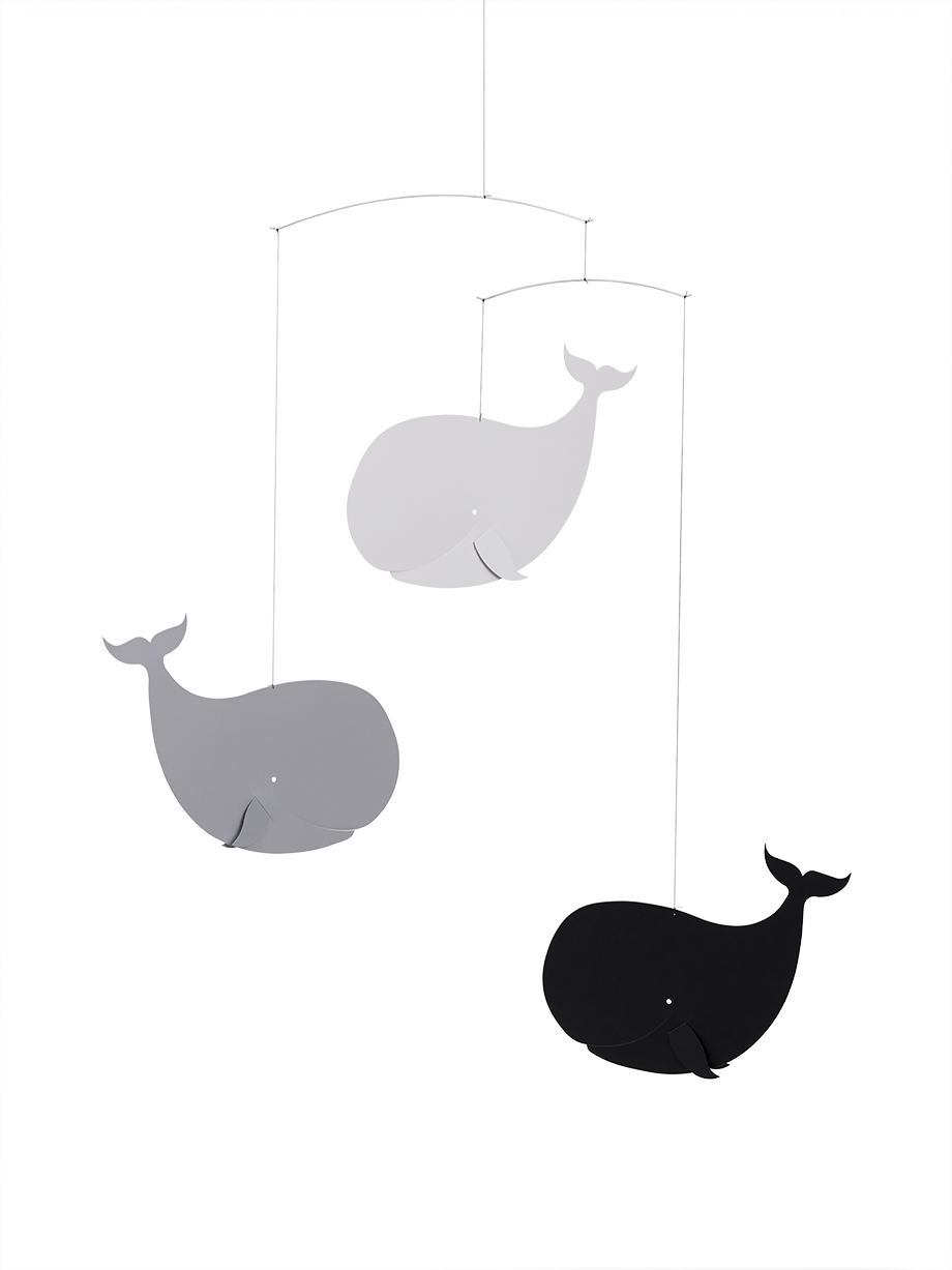 Happy Whales | Greyscale.