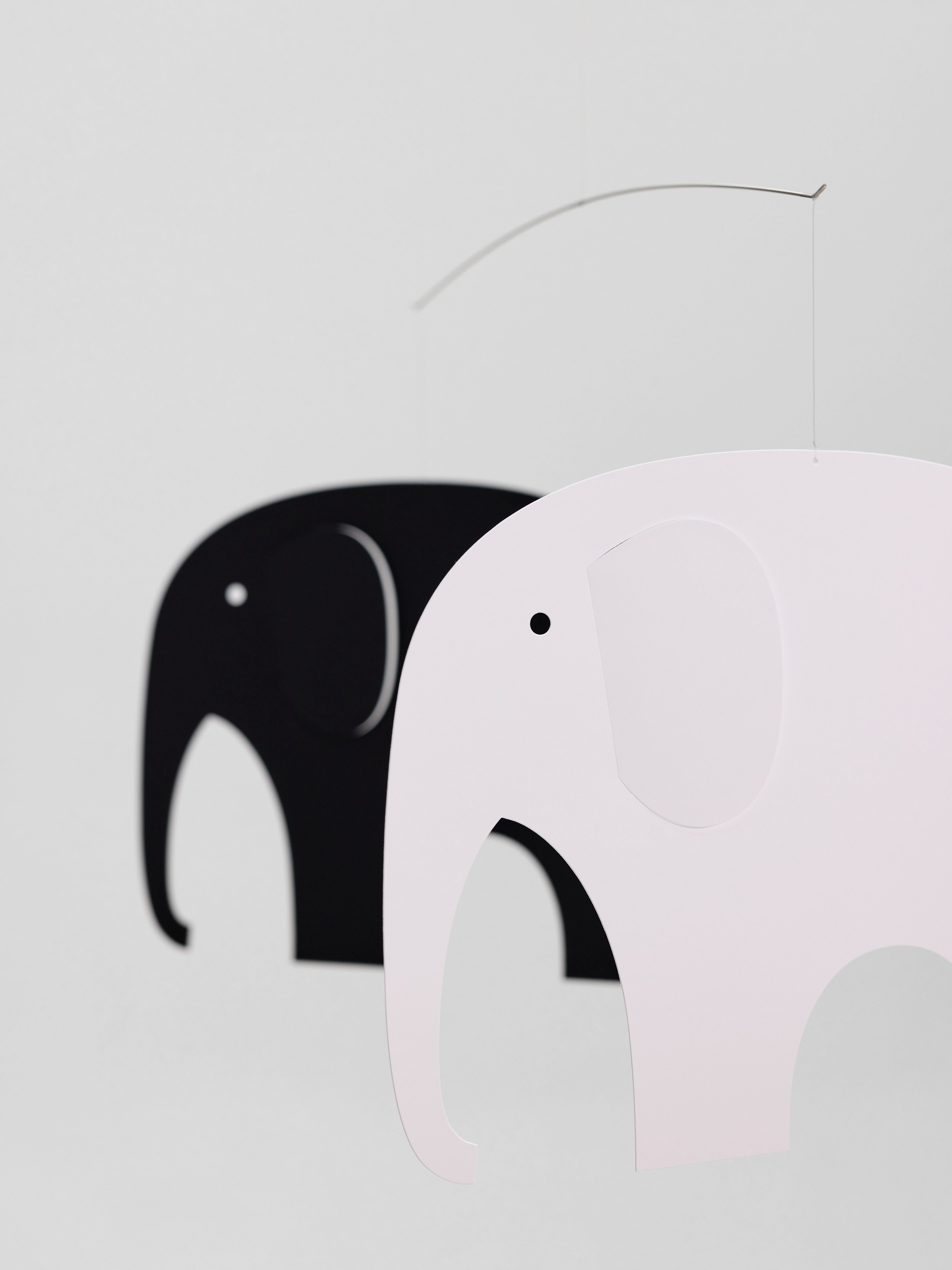 Elephant Party | Greyscale.