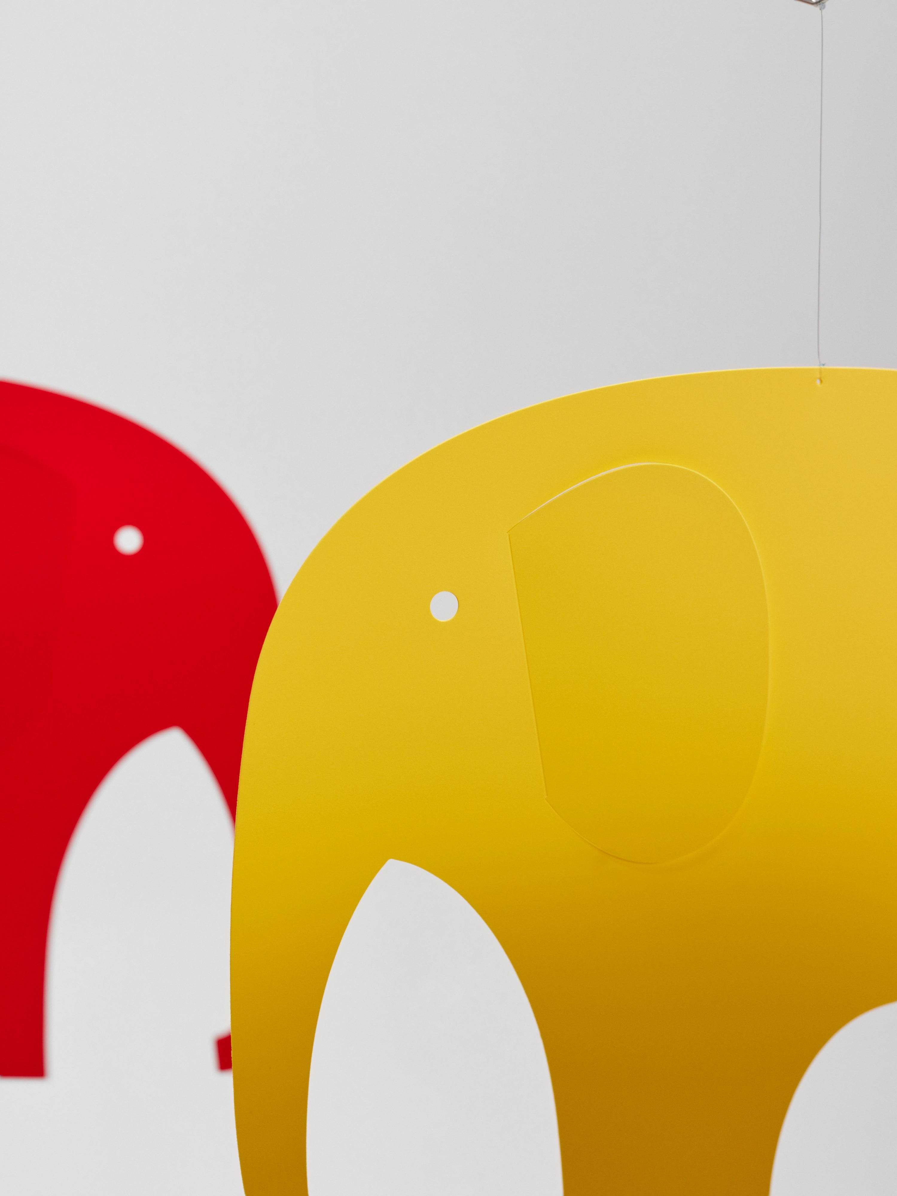 Elephant Party | Red, Blue & Yellow.