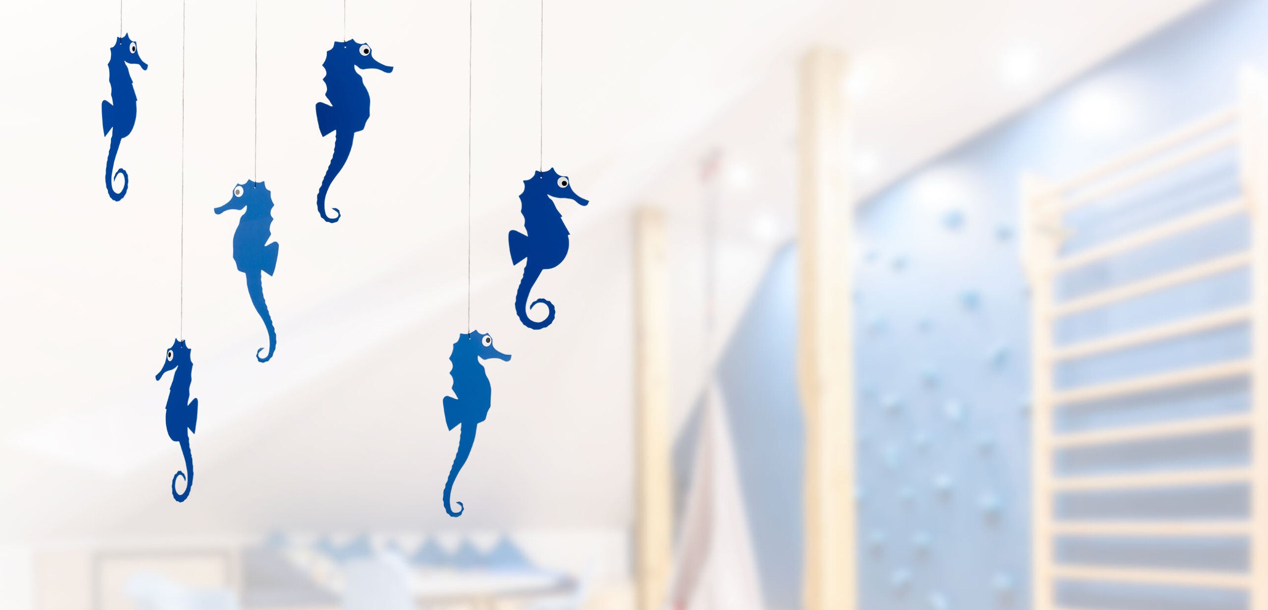 Sea Horse | Blue.