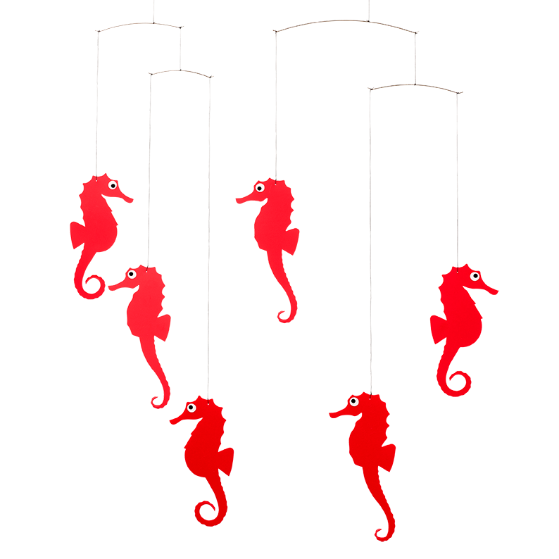 Sea Horse | Red.